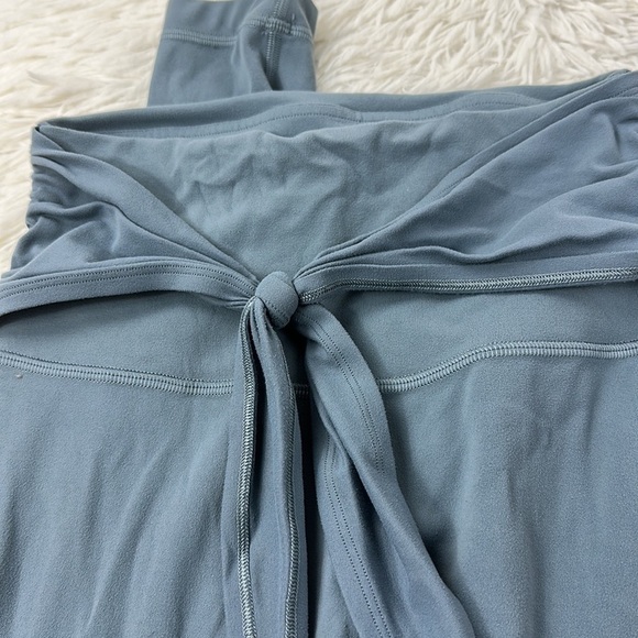 Lululemon Align Pant 28" *Wrap Waist Blue Charcoal - Picture 2 of 4